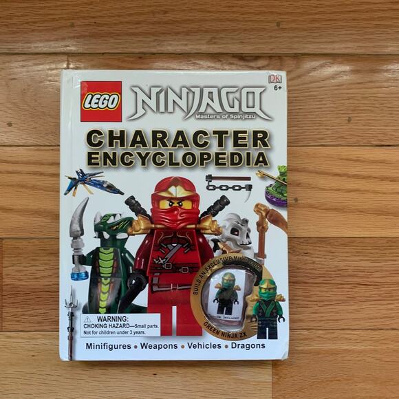 LEGO Ninjago Masters of Spinjitzu Character Encyclopedia 2012 Hardcover - Picture 1 of 9